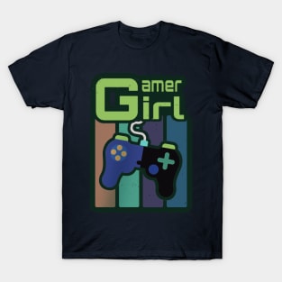 Gamer Girl Gamer Design T-Shirt